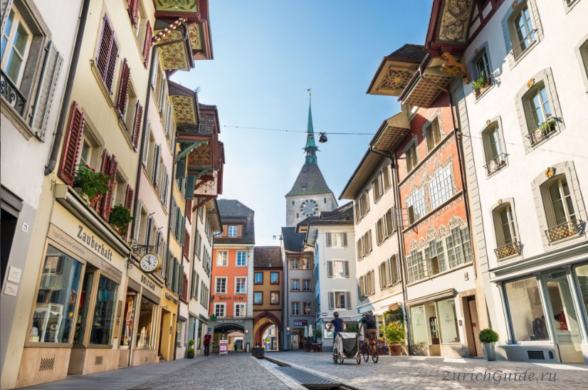 Aarau (Аарау, Арау), Швейцария - путеводитель по городу. Что посмотреть в Арау, как добраться в Арау, стоимость билетов. Фото Арау и описание города.