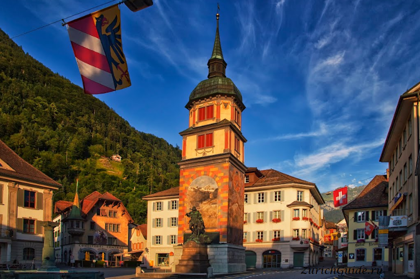 Альтдорф (Altdorf), Швейцария - путеводитель по городу, достопримечательности Альдорфа.