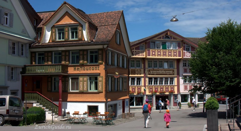 appenzell-10 Аппенцель (Appenzell), Швейцария - путеводитель по городу от ZurichGuide.org, фото. Как добраться в Аппенцель, что посмотреть в Аппенцеле, кухня Аппенцеля