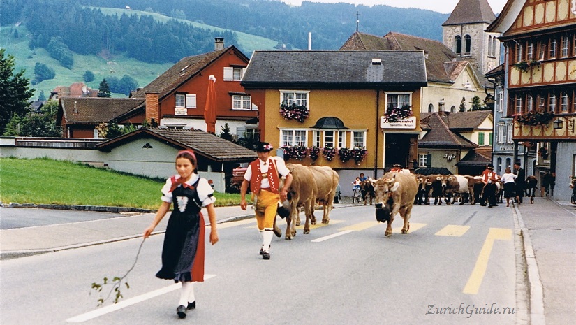 appenzell1 Аппенцель (Appenzell), Швейцария - путеводитель по городу от ZurichGuide.org, фото. Как добраться в Аппенцель, что посмотреть в Аппенцеле, кухня Аппенцеля