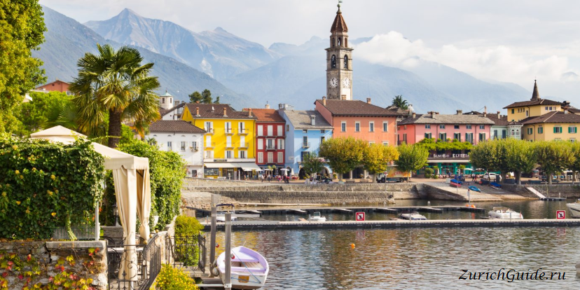 Аскона (Ascona), кантон Тичино, Швейцария - путеводитель по Асконе и Швейцарии, достопримечательности Асконы