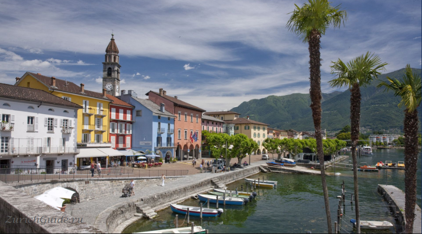 Аскона (Ascona), кантон Тичино, Швейцария - путеводитель по Асконе и Швейцарии, достопримечательности Асконы