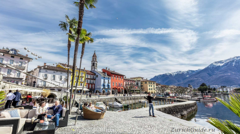 Аскона (Ascona), кантон Тичино, Швейцария - путеводитель по Асконе и Швейцарии, достопримечательности Асконы