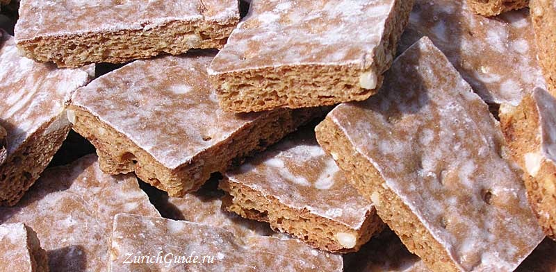 Basler-leckerli Швейцарская кухня - традиционные блюда Швейцарии, кулинарный гид по регионам Швейцарии - фондю, раклетт, рёшти, пряники,и другие блюда из кухни Швейцарии