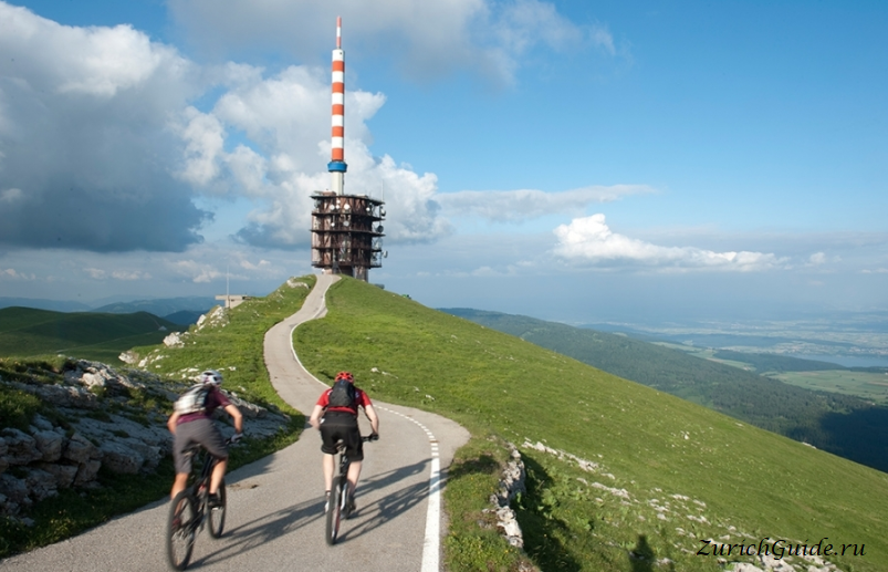 Biel Bienne Chasseral peak