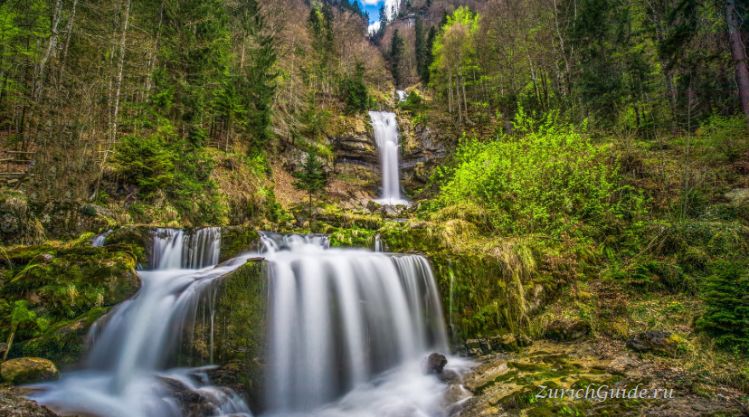Водопад Гизбах, Бриенц, Швейцария