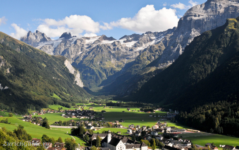 Энгельберг (Engelberg) и гора Титлис, Швейцария - путеводитель по Энгельбергу, достопримечательности, подъемники - стоимость, карта, фото. Горнолые лыжи