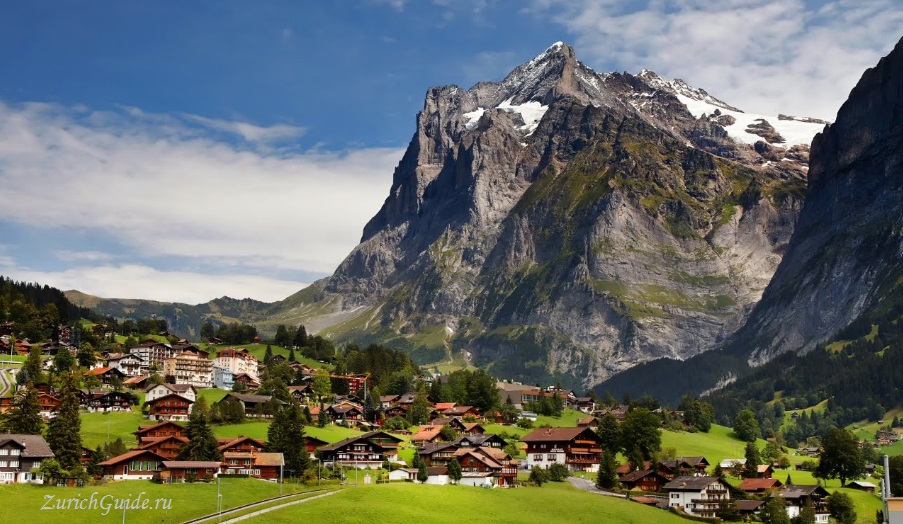Grindelwald-8 Горнолыжный курорт Гриндельвальд (Grindelwald), Швейцария - как добраться, транспорт из аэропорта Цюриха и Женевы, фото, горнолыжные трассы, что посмотреть
