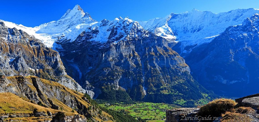 Grindelwald-6 Горнолыжный курорт Гриндельвальд (Grindelwald), Швейцария - как добраться, транспорт из аэропорта Цюриха и Женевы, фото, горнолыжные трассы, что посмотреть