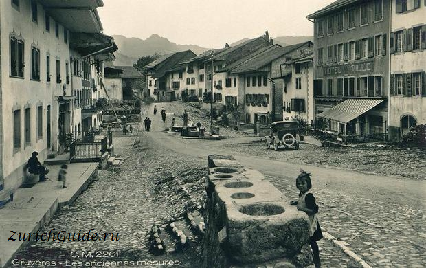 Грюйер (Gruyeres), Грюйер (Gruyeres), Швейцария - путеводитель по городу Грюйер, достопримечательности Грюйера, замок Грюйер и сыроварня Грюйер, музей Гигера и бар Чужих