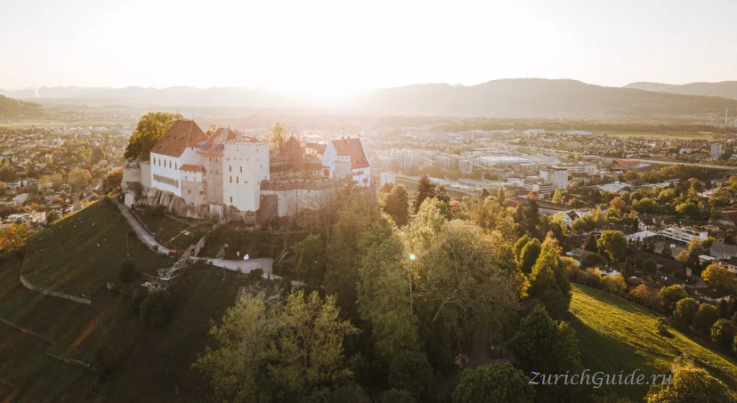 Schloss Lenzburg Замок Ленцбург