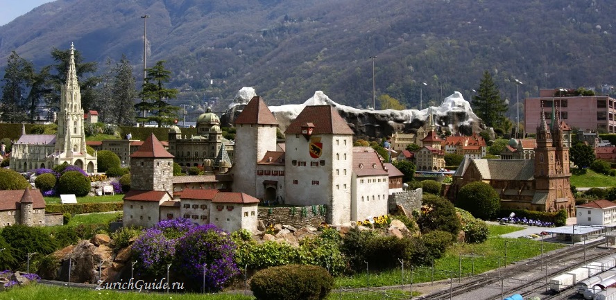 Melide-Swiss-Miniatur-118 Мелиде (Melide) и парк "Швейцария в миниатюре"