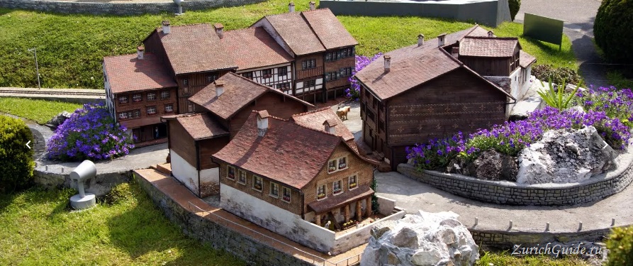 Melide-Swiss-Miniatur-14 Мелиде (Melide) и парк "Швейцария в миниатюре"
