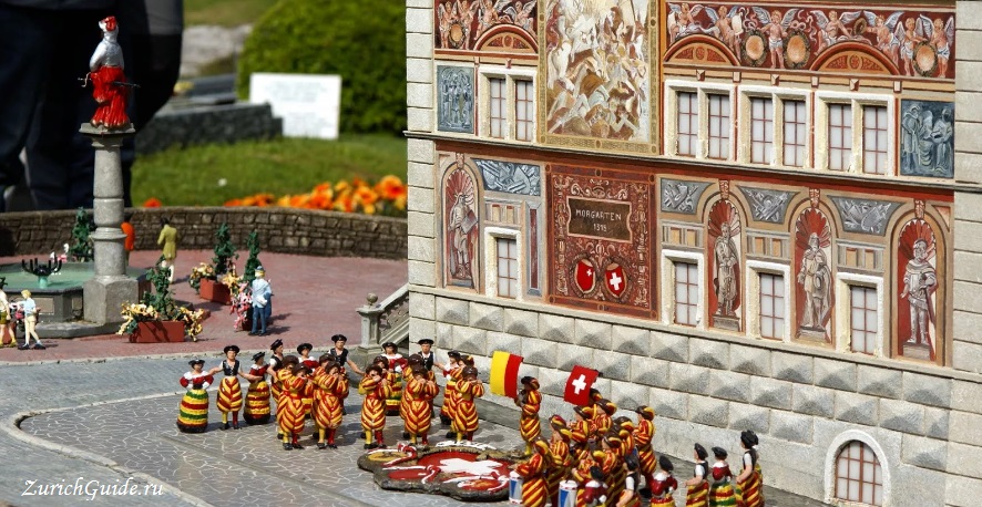 Melide-Swiss-Miniatur-22 Мелиде (Melide) и парк "Швейцария в миниатюре"