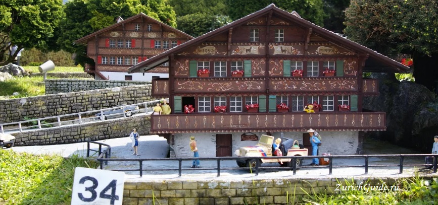 Melide-Swiss-Miniatur-34-1 Мелиде (Melide) и парк "Швейцария в миниатюре"