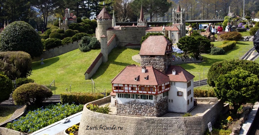 Melide-Swiss-Miniatur-44 Мелиде (Melide) и парк "Швейцария в миниатюре"