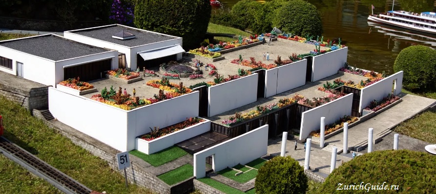 Melide-Swiss-Miniatur-51 Мелиде (Melide) и парк "Швейцария в миниатюре"