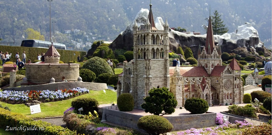 Melide-Swiss-Miniatur-56 Мелиде (Melide) и парк "Швейцария в миниатюре"