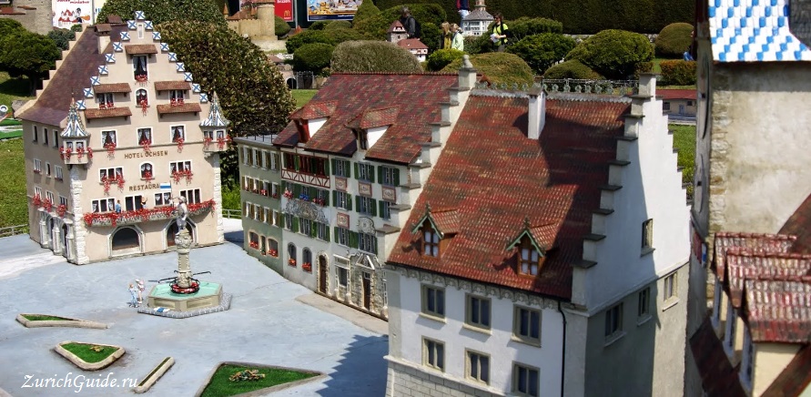 Melide-Swiss-Miniatur-60 Мелиде (Melide) и парк "Швейцария в миниатюре"