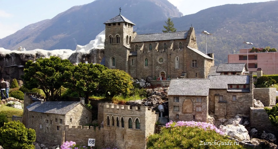 Melide-Swiss-Miniatur-65 Мелиде (Melide) и парк "Швейцария в миниатюре"