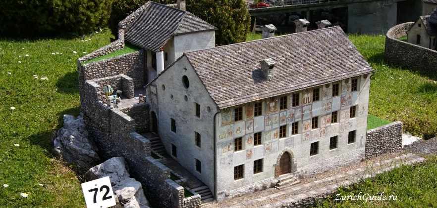 Melide-Swiss-Miniatur-72 Мелиде (Melide) и парк "Швейцария в миниатюре"