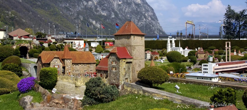 Melide-Swiss-Miniatur-82 Мелиде (Melide) и парк "Швейцария в миниатюре"