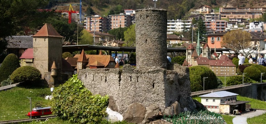 Melide-Swiss-Miniatur-89 Мелиде (Melide) и парк "Швейцария в миниатюре"