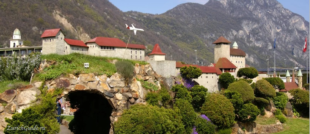 Melide-Swiss-Miniatur-93 Мелиде (Melide) и парк "Швейцария в миниатюре"