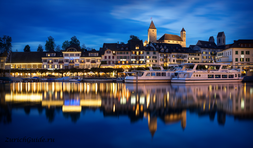 Рапперсвиль (Rapperswil), Швейцария, в окрестностях Цюриха - путеводитель по городу от ZurichGuide.org - достопримечательности. Как добраться - стоимость Schloss Rapperswill
