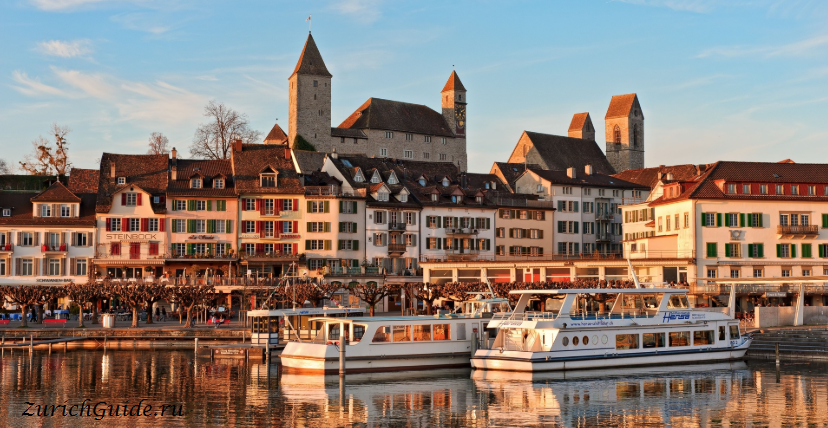 Рапперсвиль (Rapperswil), Швейцария, в окрестностях Цюриха - путеводитель по городу от ZurichGuide.org - достопримечательности. Как добраться - стоимость