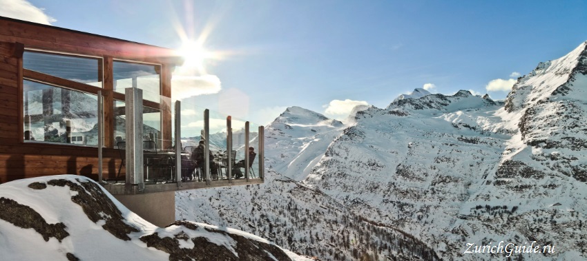 Saas-Fee-7 Горнолыжный курорт Саас-Фе или Зас-Фе (Saas Fee), Швейцария - как добраться из аэропорта, стоимость, ски-пассы, карта склонов. Что посмотреть в Саас-Фе