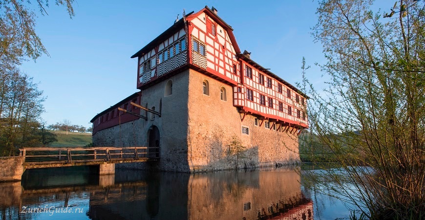 Schloss Hagenwil-3 Мелиде (Melide) и парк "Швейцария в миниатюре"