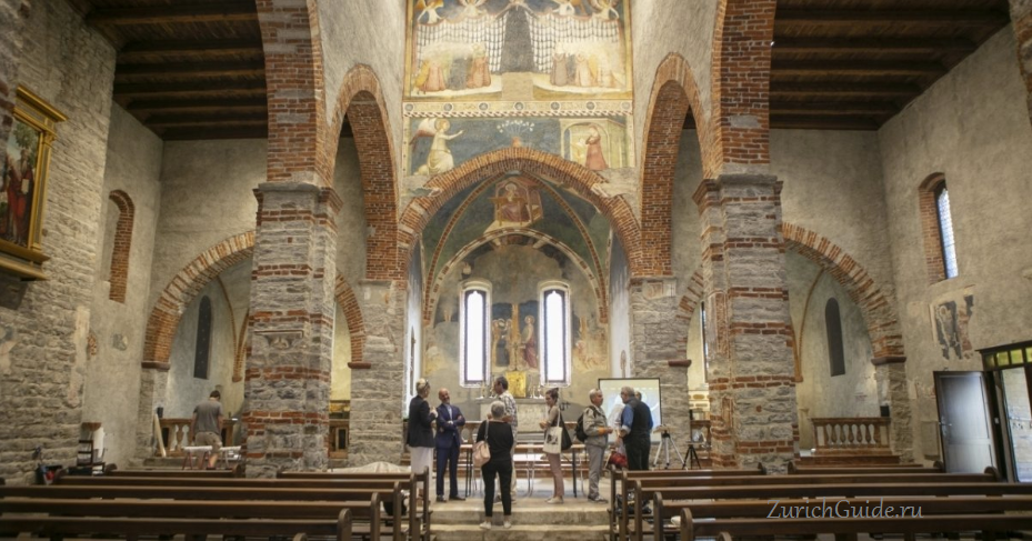 Сhiesa di San Biagio bellinzona достопримечательности Беллинцоны, Беллинцона Швейцария, что посмотреть в Беллинцоне, путеводитель по городу Беллинцона