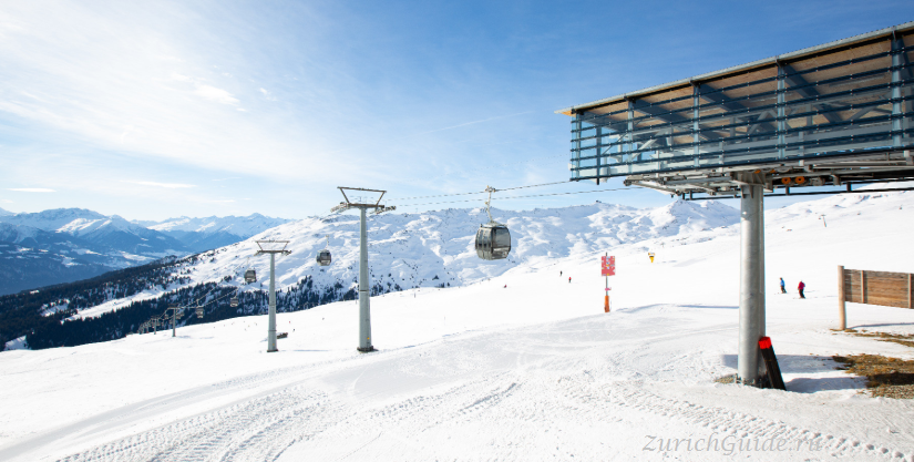 Ski resort Flims Laax Falera
