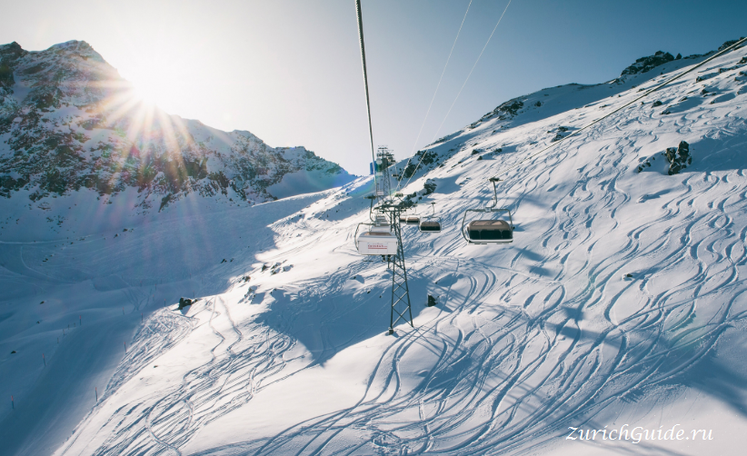 Ski resort Sils_Furtschellas