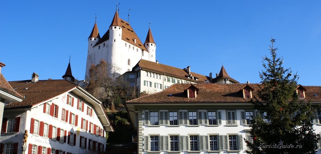 Thun-2 Мелиде (Melide) и парк "Швейцария в миниатюре"