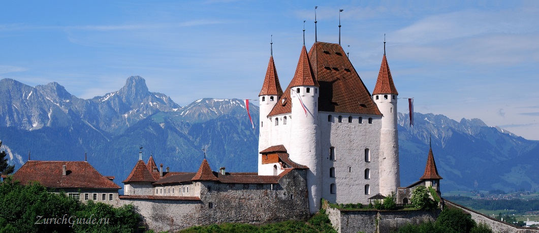 Thun-castle-long Тун (Thun), Швейцария - что посмотреть в Туне, достопримечательности, замок Туна, фото. Маршрут по Туну. Как добраться - расписание, стоимость. Вокруг Туна