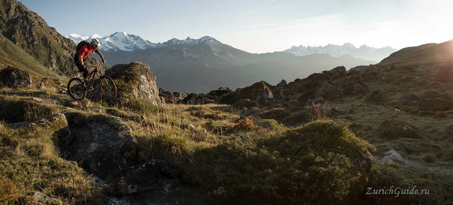 Verbier-velo Горнолыжный курорт Вербье (Verbier), Швейцария - как добраться в Вербье, расписание, проезд из аэропорта, цены. Ски-пассы, описание курорта. Фото Вербье