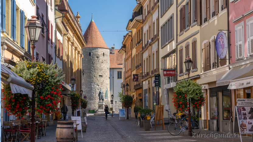 Ивердон-ле-Бен (Yverdon-les-Bains), Швейцария - путеводитель по городу ZurichGuide.org. Как добраться - расписание, стоимость. Достопримечательности с фото