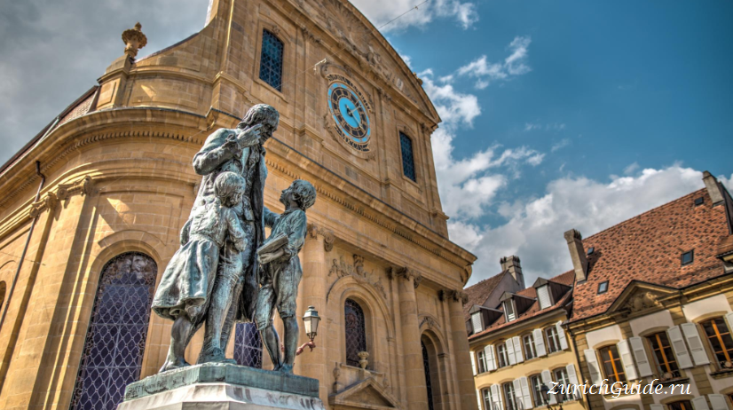 Ивердон-ле-Бен (Yverdon-les-Bains), Швейцария - путеводитель по городу ZurichGuide.org. Как добраться - расписание, стоимость. Достопримечательности с фото