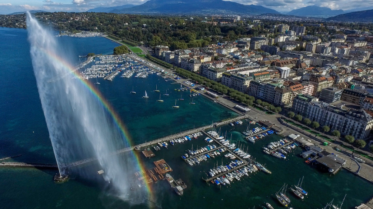 geneva-jet Достопримечательности Женевы