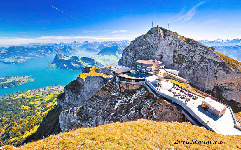 Люцерн, Гора Пилатус - Pilatus Kulm Switzerland Luzern