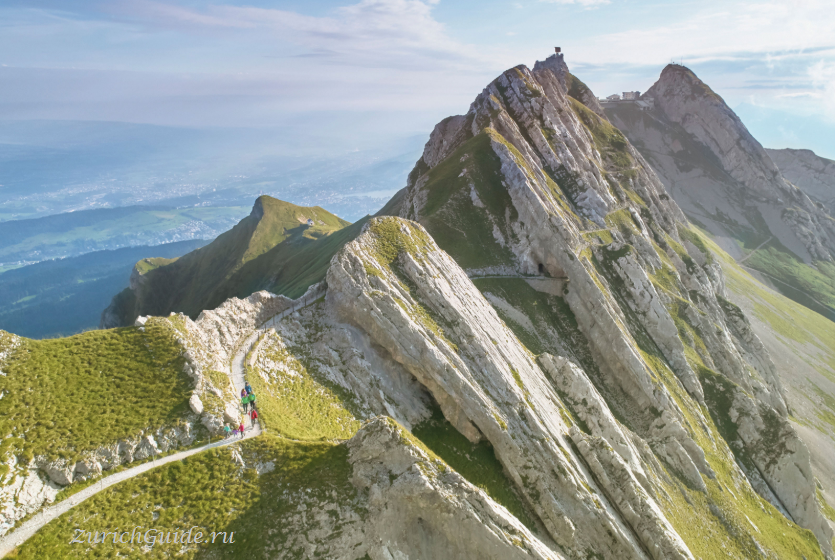 Люцерн, Гора Пилатус - Pilatus Kulm Switzerland Luzern