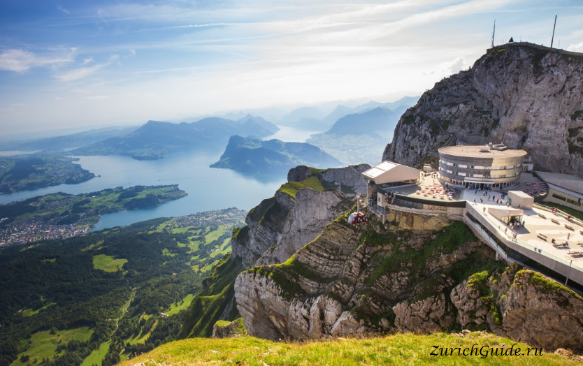 Люцерн, Гора Пилатус - Pilatus Kulm Switzerland Luzern