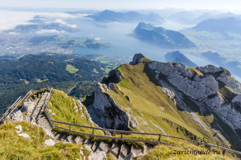 Люцерн, Гора Пилатус - Pilatus Kulm Switzerland Luzern