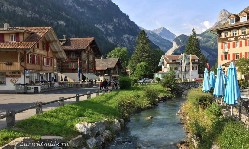 Кандерштег (Kandersteg), Швейцария - Oeschinensee, Switzerland, travel guide