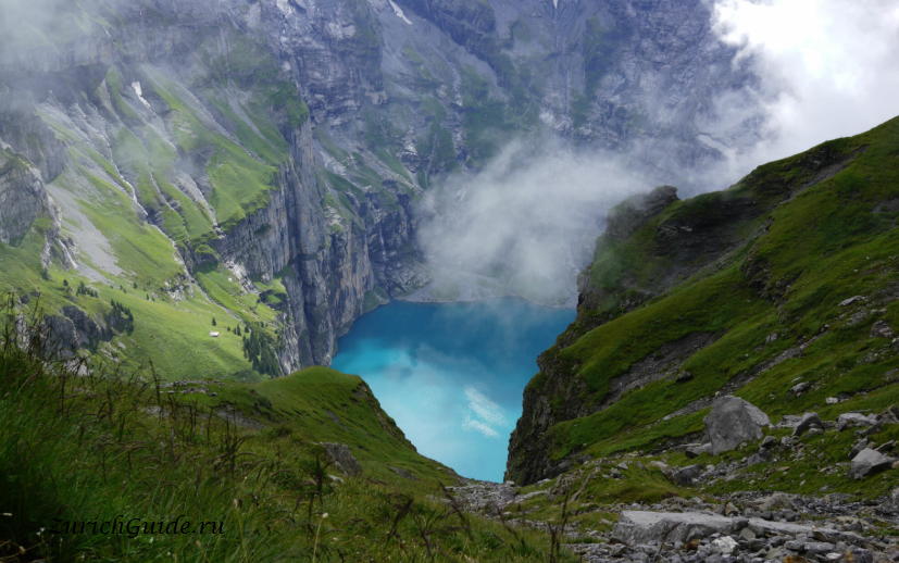 Кандерштег (Kandersteg), Швейцария - Oeschinensee, Switzerland, travel guide