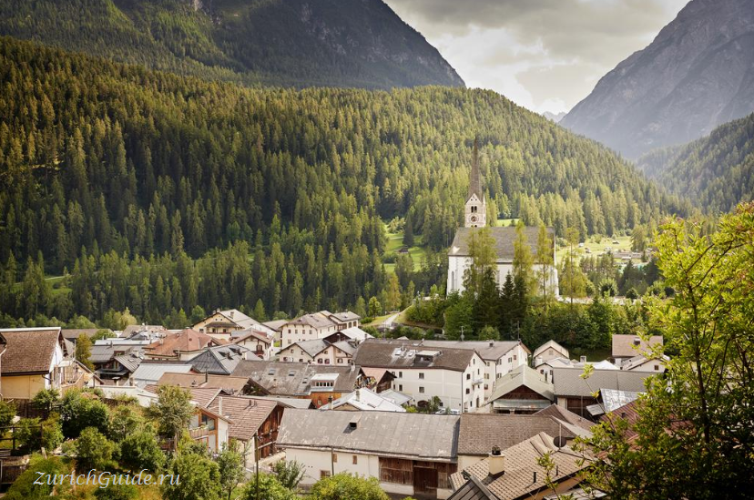 Горнолыжный курорт Скуоль, Швейцария Scuol 