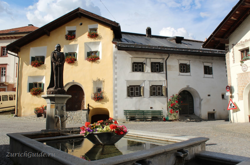 Горнолыжный курорт Скуоль, Швейцария Scuol 