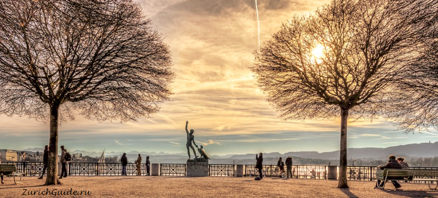 Zurich-Burkliplatz - площади Цюриха, достопримечательности Цюриха, что посмотреть в Цюрихе